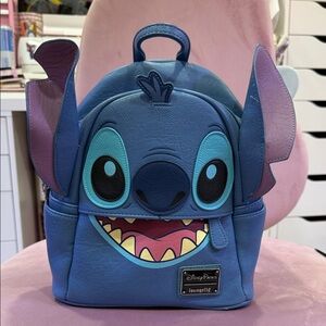 Loungefly Blue Stitch Backpack